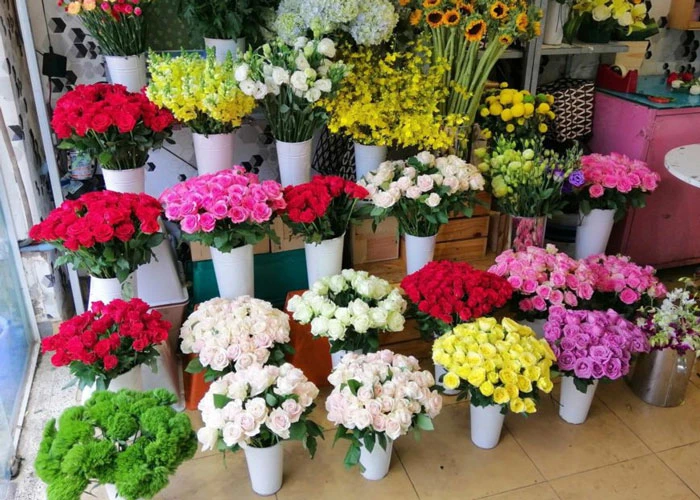 Tiệm hoa tươi tại quận Phú Nhuận