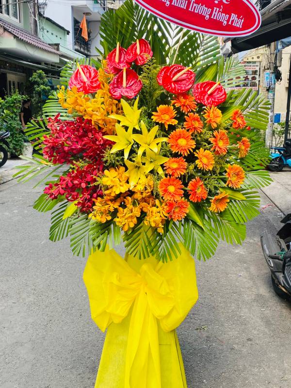 hoa chuc mung khai truong hong phat   hkt381